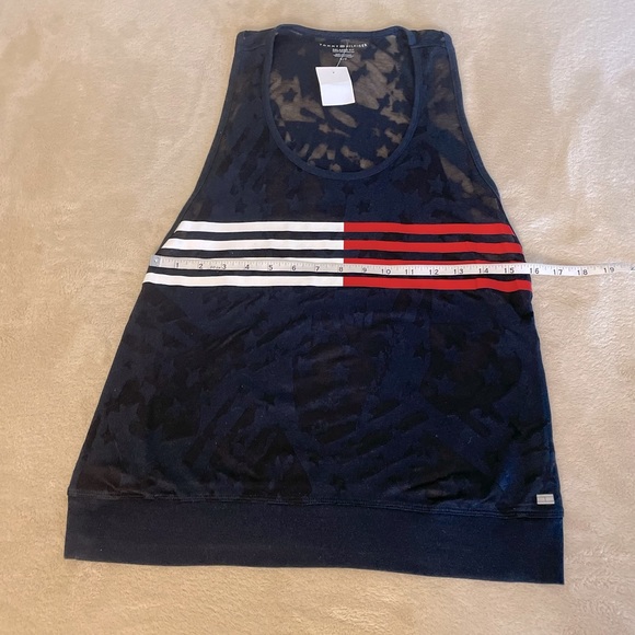 Tommy Hilfiger Lightweight Open Back Tank Top - Size S - Picture 8 of 13